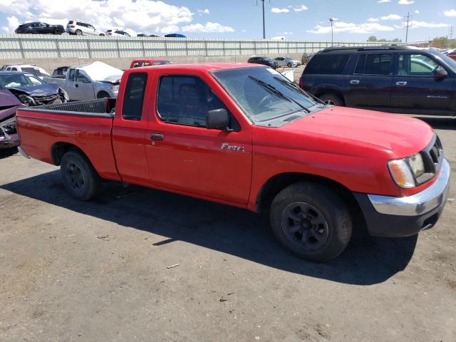 1N6DD26S0YC345367 - 2000 NISSAN FRONTIER KING CAB XE RED photo 4