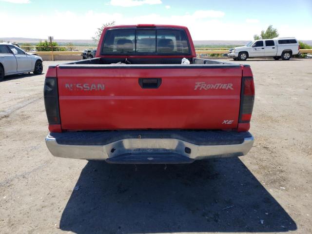 1N6DD26S0YC345367 - 2000 NISSAN FRONTIER KING CAB XE RED photo 6