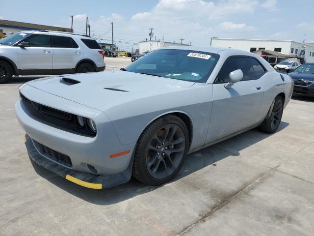 2C3CDZFJ9NH165039 - 2022 DODGE CHALLENGER R/T SCAT PACK GRAY photo 1