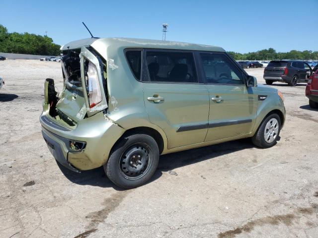 KNDJT2A58D7589670 - 2013 KIA SOUL GREEN photo 3