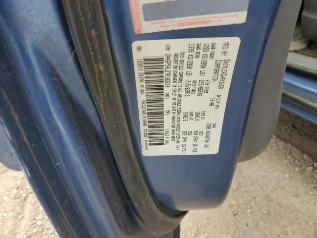 2A4GP54L27R183214 - 2007 CHRYSLER TOWN & COU TOURING ლურჯი ფოტო 14