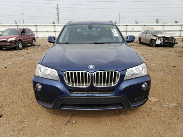 5UXWX9C5XD0D01156 - 2013 BMW X3 XDRIVE28I BLUE photo 5