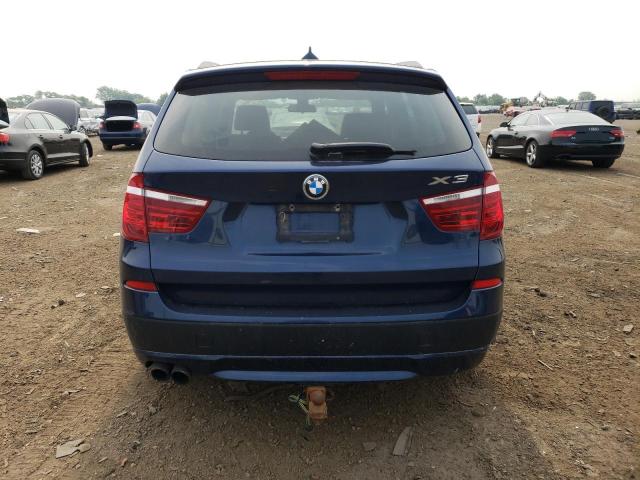 5UXWX9C5XD0D01156 - 2013 BMW X3 XDRIVE28I BLUE photo 6