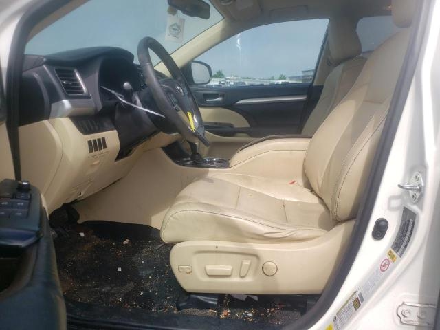 5TDJKRFH4ES066989 - 2014 TOYOTA HIGHLANDER XLE Ağ foto 7
