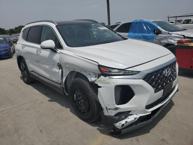 5NMS5CAA3KH012794 - 2019 HYUNDAI SANTA FE LIMITED WHITE photo 4