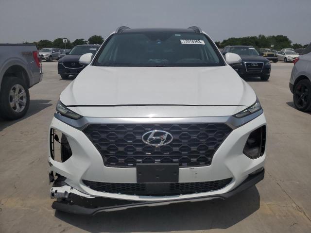 5NMS5CAA3KH012794 - 2019 HYUNDAI SANTA FE LIMITED WHITE photo 5