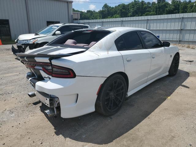 2C3CDXL95KH703343 - 2019 DODGE CHARGER SRT HELLCAT WHITE photo 3