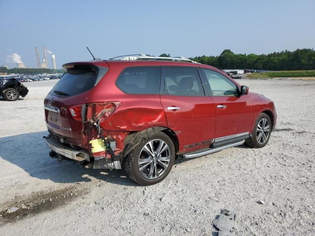 5N1DR2MNXJC673219 - 2018 NISSAN PATHFINDER S RED photo 3