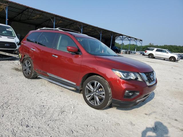 5N1DR2MNXJC673219 - 2018 NISSAN PATHFINDER S RED photo 4