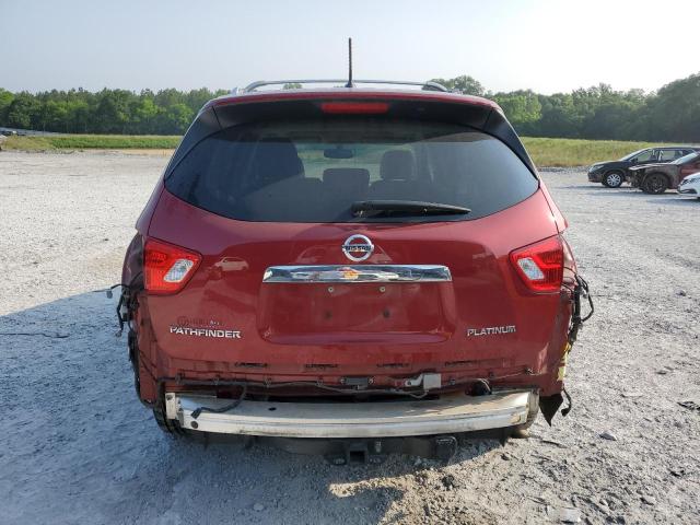 5N1DR2MNXJC673219 - 2018 NISSAN PATHFINDER S RED photo 6