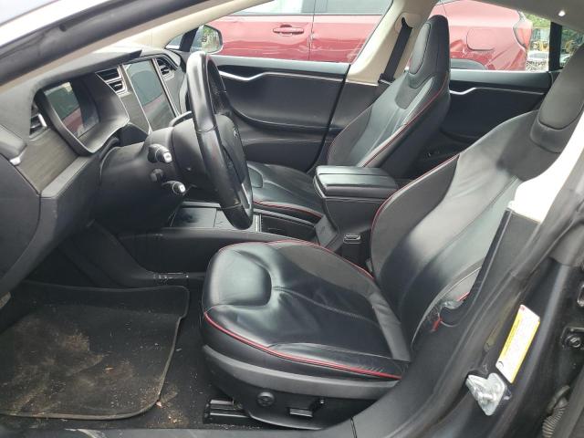 5YJSA1H11EFP52274 - 2014 TESLA MODEL S Boz foto 7