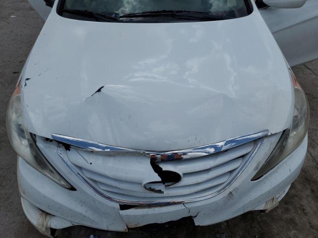 5NPEB4ACXCH496027 - 2012 HYUNDAI SONATA GLS WHITE photo 11