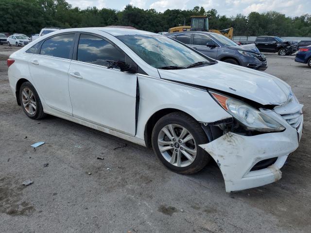 5NPEB4ACXCH496027 - 2012 HYUNDAI SONATA GLS WHITE photo 4