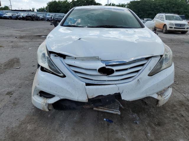 5NPEB4ACXCH496027 - 2012 HYUNDAI SONATA GLS WHITE photo 5