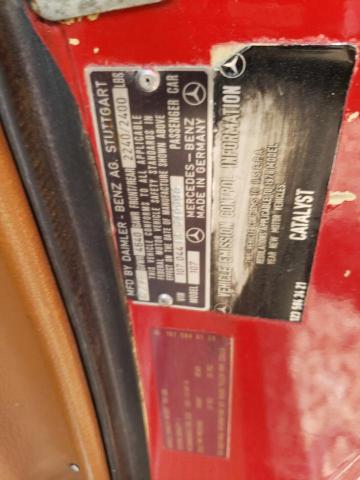 10704412046086 - 1978 MERCEDES-BENZ 450SL RED photo 12