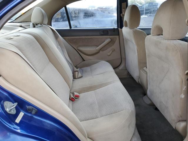 2HGES16314H576254 - 2004 HONDA CIVIC DX VP BLUE photo 10