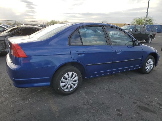 2HGES16314H576254 - 2004 HONDA CIVIC DX VP BLUE photo 3