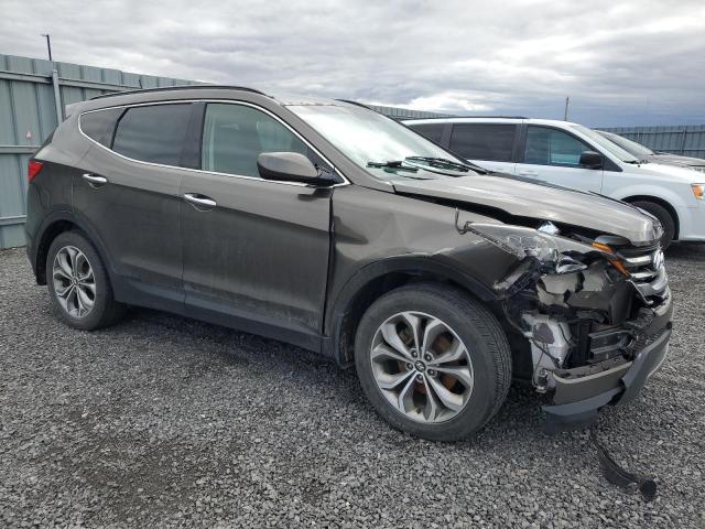 5XYZUDLB0EG160171 - 2014 HYUNDAI SANTA FE S TAN photo 4