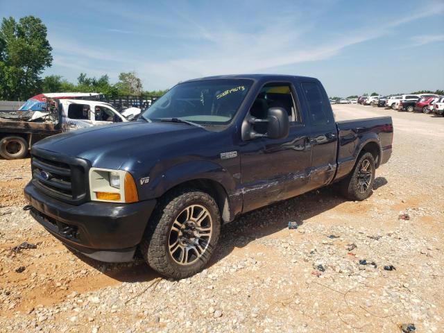 1FTSX30L02EB63981 - 2002 FORD F350 SRW SUPER DUTY BLUE photo 1