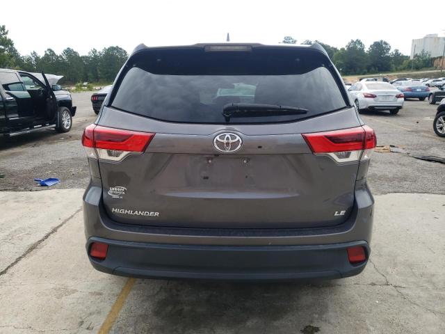 5TDZZRFH5JS251688 - 2018 TOYOTA HIGHLANDER LE GRAY photo 6