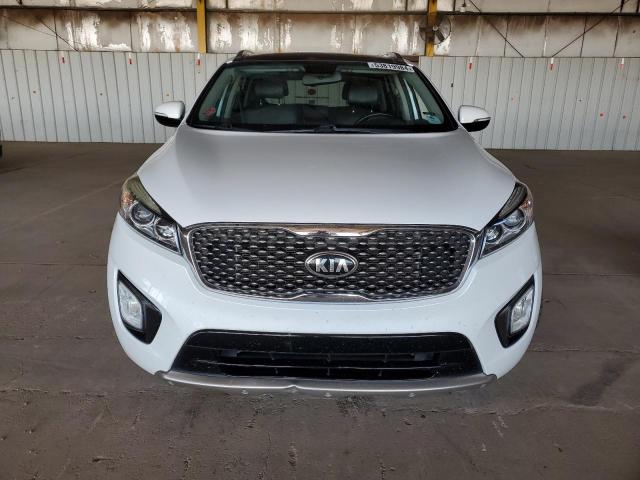 5XYPK4A55JG381804 - 2018 KIA SORENTO SX WHITE photo 5