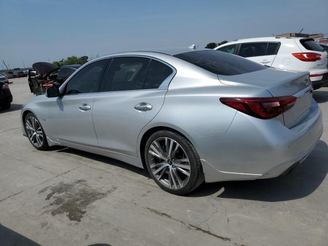 JN1EV7AP4KM511060 - 2019 INFINITI Q50 LUXE SILVER photo 2