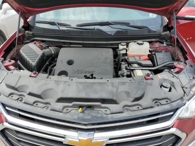 1GNERHKW2KJ318637 - 2019 CHEVROLET TRAVERSE LT RED photo 12