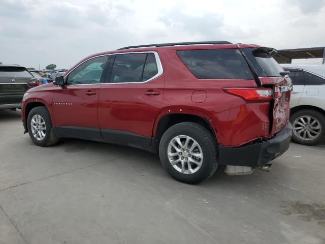 1GNERHKW2KJ318637 - 2019 CHEVROLET TRAVERSE LT RED photo 2