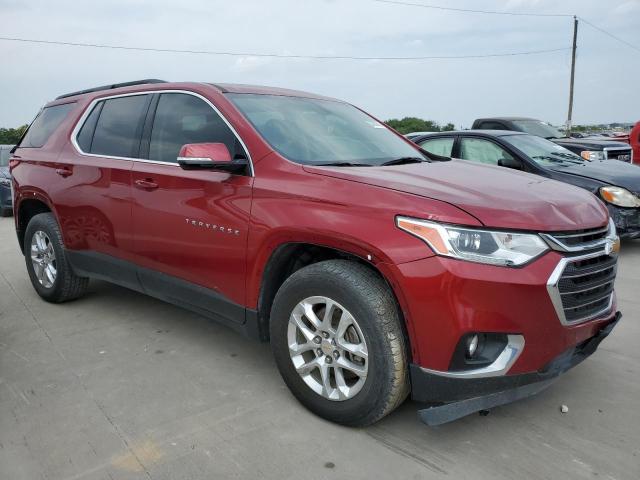 1GNERHKW2KJ318637 - 2019 CHEVROLET TRAVERSE LT RED photo 4