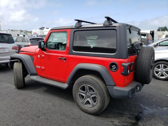 1C4GJXAG3KW571627 - 2019 JEEP WRANGLER SPORT RED photo 2