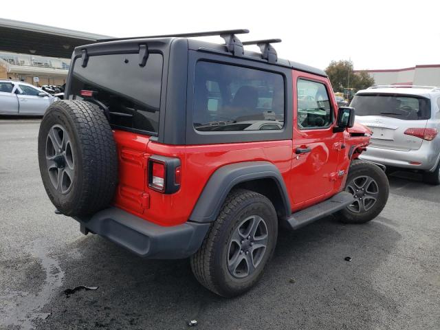 1C4GJXAG3KW571627 - 2019 JEEP WRANGLER SPORT RED photo 3