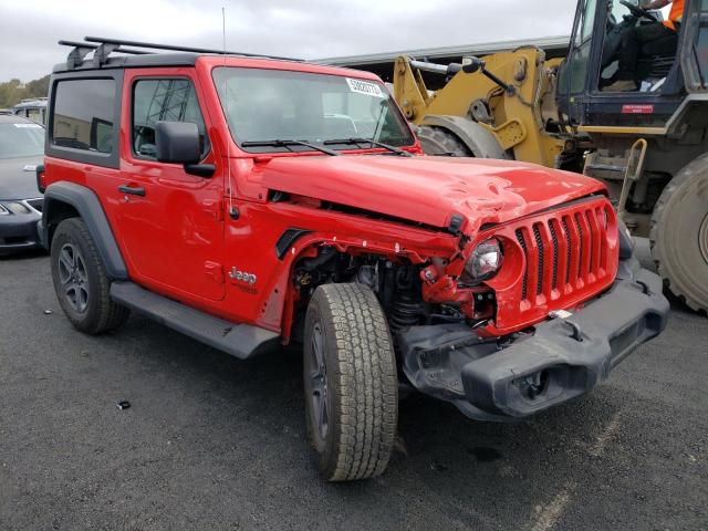 1C4GJXAG3KW571627 - 2019 JEEP WRANGLER SPORT RED photo 4