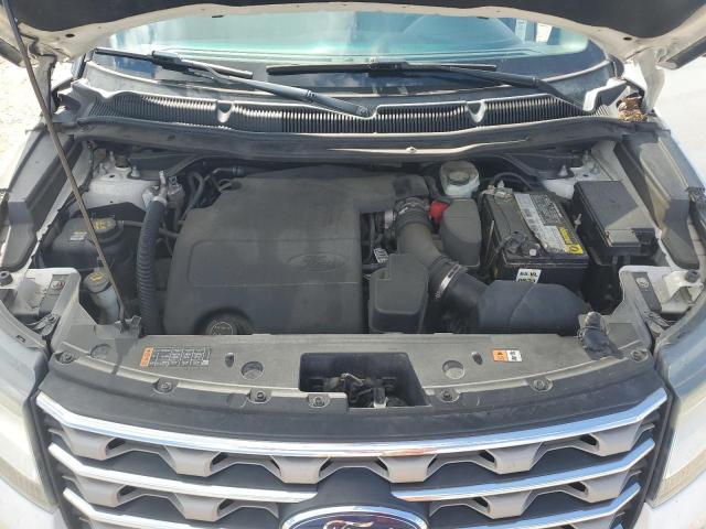 1FM5K8D80GGC03207 - 2016 FORD EXPLORER XLT WHITE photo 12