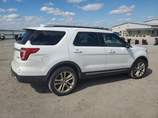 1FM5K8D80GGC03207 - 2016 FORD EXPLORER XLT WHITE photo 3