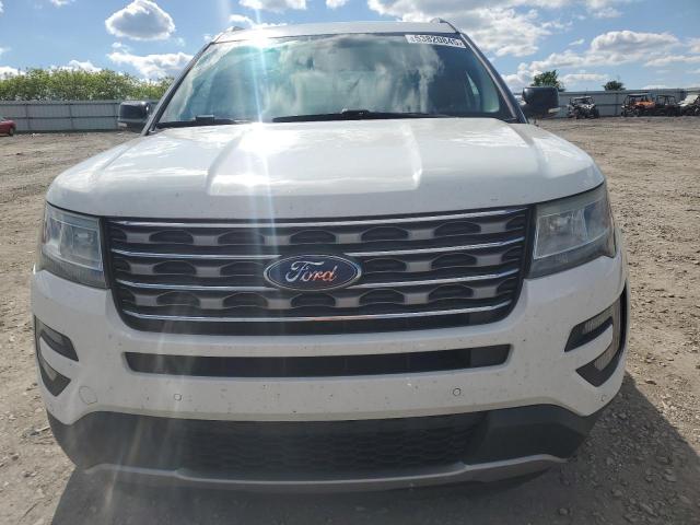 1FM5K8D80GGC03207 - 2016 FORD EXPLORER XLT WHITE photo 5