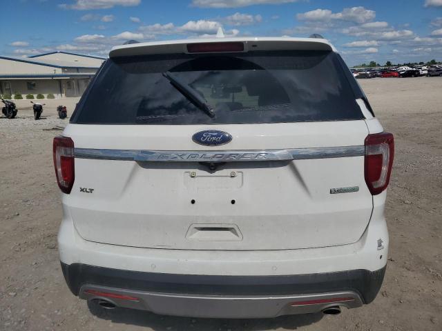 1FM5K8D80GGC03207 - 2016 FORD EXPLORER XLT WHITE photo 6