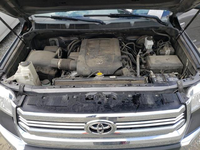 5TFUY5F14HX673612 - 2017 TOYOTA TUNDRA DOUBLE CAB SR/SR5 GRAY photo 11