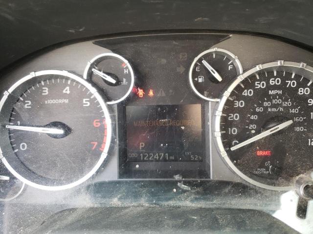 5TFUY5F14HX673612 - 2017 TOYOTA TUNDRA DOUBLE CAB SR/SR5 GRAY photo 9