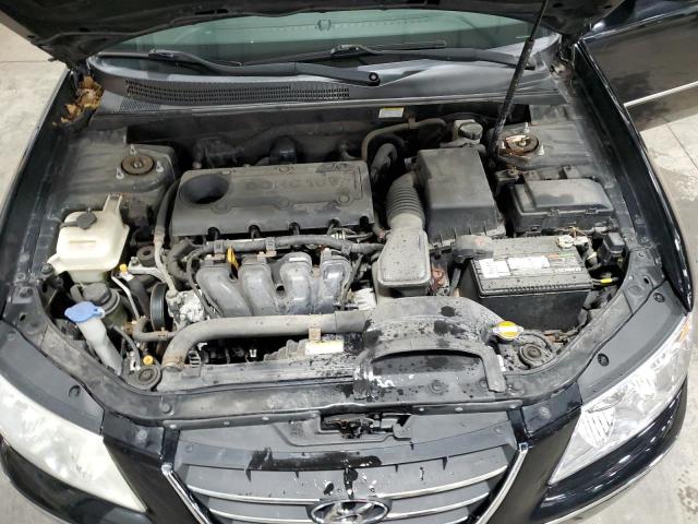 5NPEU46C49H491062 - 2009 HYUNDAI SONATA SE BLACK photo 11