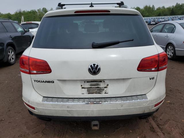 WVGFF9BP1CD002209 - 2012 VOLKSWAGEN TOUAREG V6 WHITE photo 6