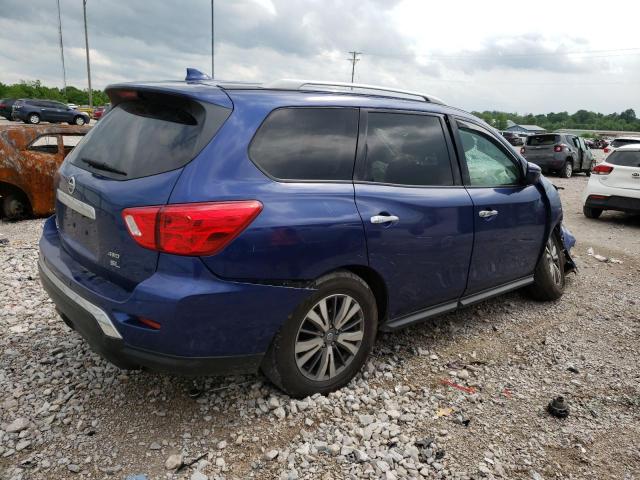 5N1DR2CM5LC584881 - 2020 NISSAN PATHFINDER SL BLUE photo 3