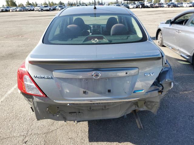 3N1CN7AP1CL909295 - 2012 NISSAN VERSA S GRAY photo 6