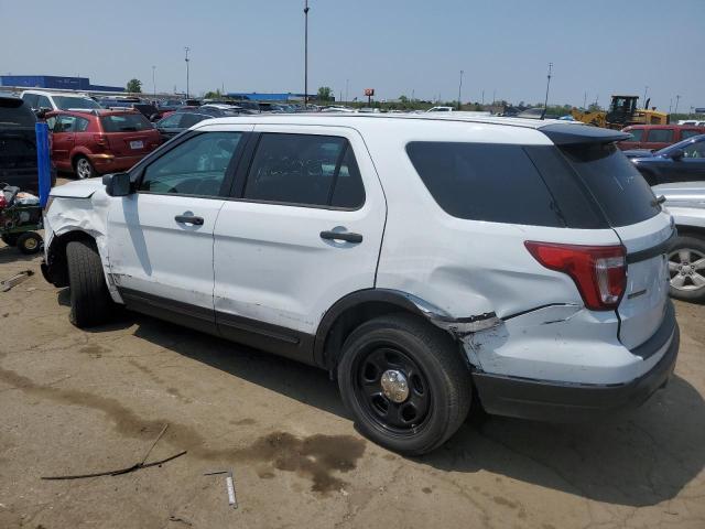 1FM5K8AR7JGC95453 - 2018 FORD EXPLORER POLICE INTERCEPTOR WHITE photo 2