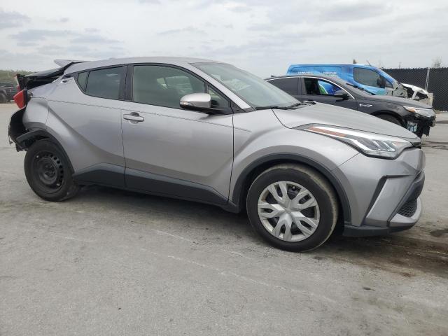 JTNKHMBX2L1091303 - 2020 TOYOTA C-HR XLE GRAY photo 4
