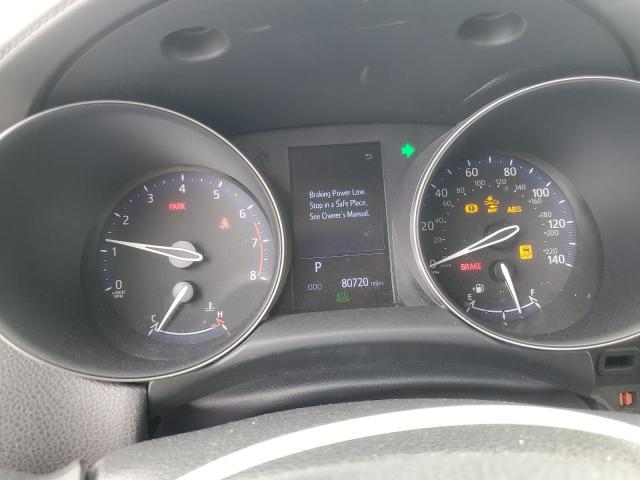JTNKHMBX2L1091303 - 2020 TOYOTA C-HR XLE GRAY photo 9