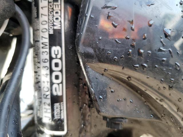 JH2RC44363M700717 - 2003 HONDA VT750 CDA 黑色 照片 10