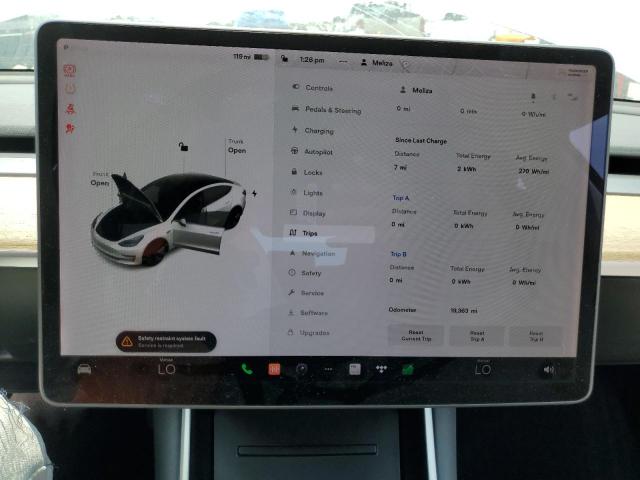 5YJ3E1EA4LF597794 - 2020 TESLA MODEL 3 Ağ foto 9