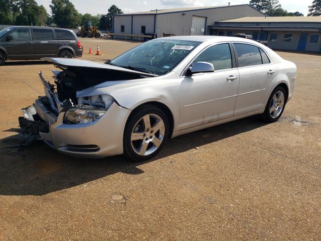 1G1ZC5E04CF305810 - 2012 CHEVROLET MALIBU 1LT SILVER photo 1