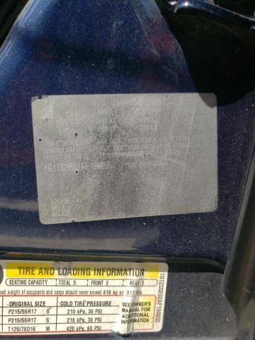 1G1ZC5E02AF199855 - 2010 CHEVROLET MALIBU 1LT 蓝色 照片 12