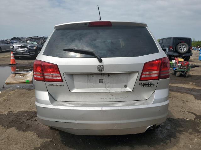 3D4GG47B69T189135 - 2009 DODGE JOURNEY SE SILVER photo 6